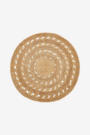 Hanah Home - Tæppe-Lalin - Flerfarvet - Jute- & sisaltæpper - 120 - Fra Homeroom