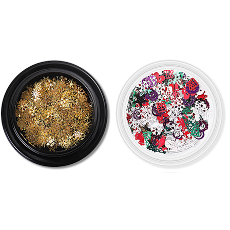 Nagelklistermärke Jul Nail Art dekoration, stil 4