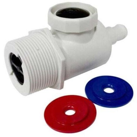 1 stk. universel vægtilslutningsstik (komplet) Polaris - 9-100-90