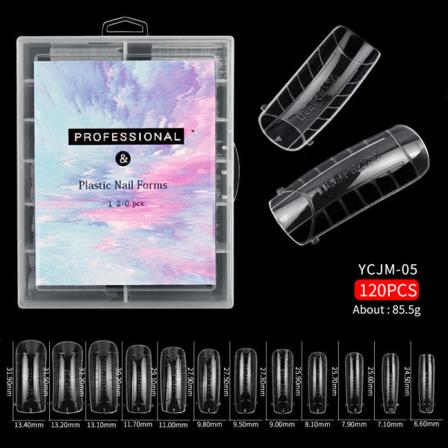 Nageldekorationer för Nail Art Crystal Extension Ingen pappersbricka Rapid Phototherapy 05