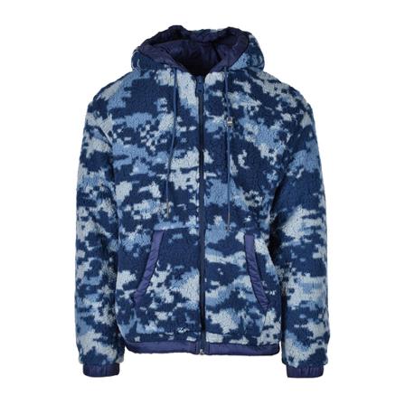 Diesel, Light Jackets Blauw, Heren, Maat:L