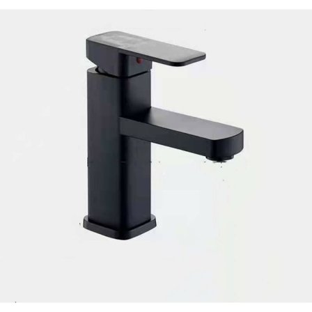 Black Stainless Steel Bathroom Sink Faucet for Home and Bathroom