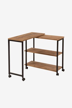 Hanah Home - Sidebord Melin - Svart - Småbord - Fra Homeroom