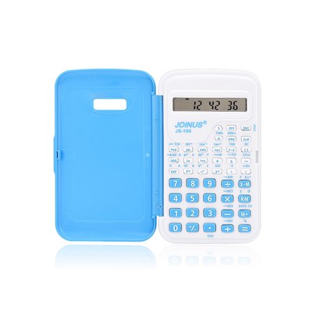 Student Office Bærbar Liten Vitenskapelig Kalkulator Håndholdt Elektronisk Kalkulator (Blå)