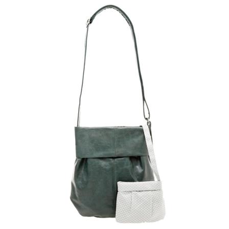 Zwei Zwei Mademoiselle M10 petrol Grå, Dame Skuldertasker, Størrelse: ONE Size