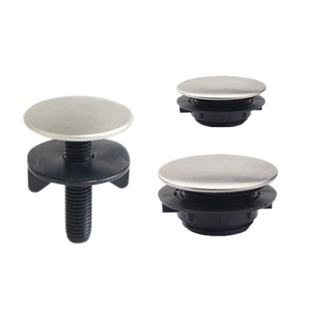 Rostfritt stål diskhålsskydd för tvålautomat