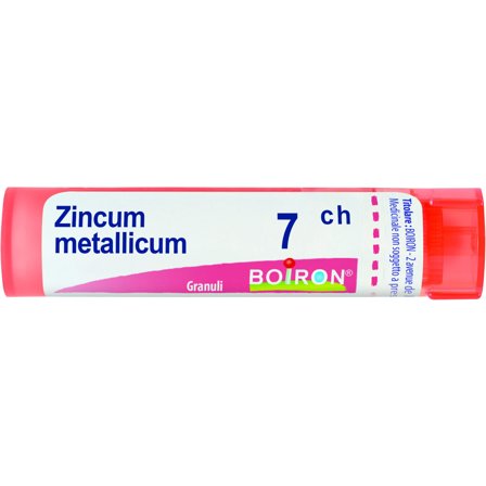 Boiron Zincum Metallicum 80 Granuli 7CH Tubo 4g