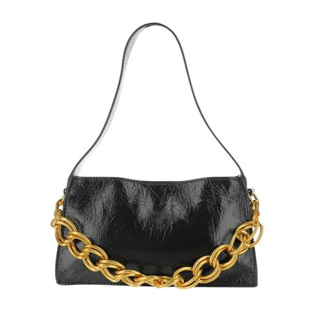 Manu Atelier Shoulder Tass , Zwart , Dames , Maat: ONE Size Schoudertassen