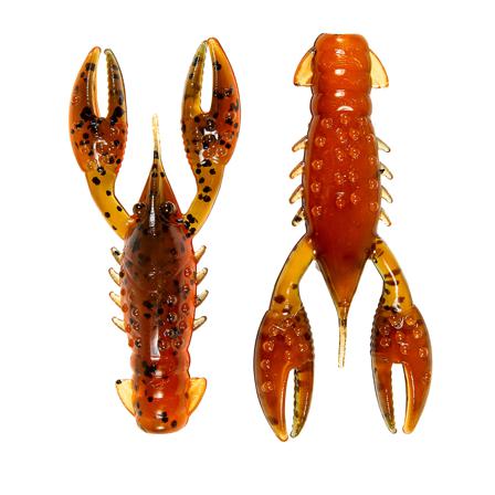 Z-Man TRD Crawz 2,5 ́/6,3cm 6-pack Green Pumpkin Orange