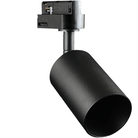 Designlight Tracky One P-807 GU10 B Spotlight svart, 10 W, Belysning