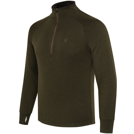 Beretta M's Glider Merino Half Zip Sweater Green Moss