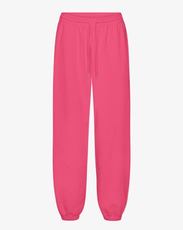 Organic Relaxed Sweatpants - Bubblegum Pink