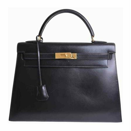 Hermès Vintage Handbags Sort, Dame Vintage Tasker, Størrelse: ONE Size