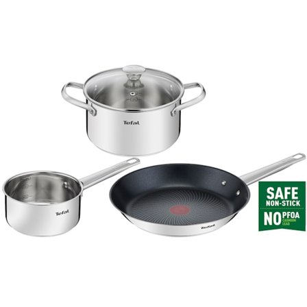 Cook eat Set 4 osaa ruostumatonta terästä