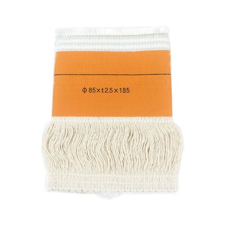 2 stk. petroleumsovn væger, Φ85x T2.5x185mm glasfiber bomuld petroleum varme væger, glasfiber bomuld petroleum varme væge til komfur