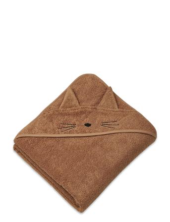 Augusta Hooded Towel Home Bath Time Towels & Cloths Towels Brun Liewood