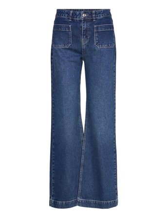 Front Pocket Jeans Blue Bubbleroom