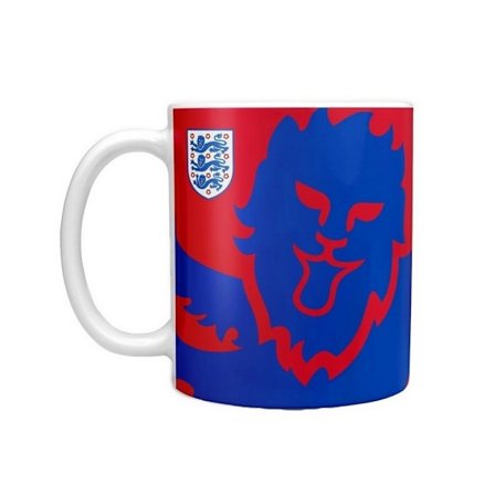 England FA Slogan Mug En Storlek Röd/Blå/Vit
