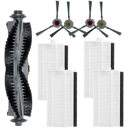 Hovedbørstefiltre Sidebørster Sæt til AIRROBO P20 Robotstøvsuger Udskiftning Reservedele Tilbehørssæt