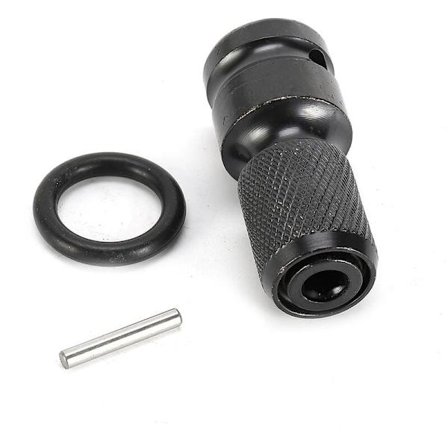 1 x Borpatronadapter-stikadapter Hex-skaft 1/2" Driver til 1/4" Hex-skaft Hammerbor til Slagboremaskine