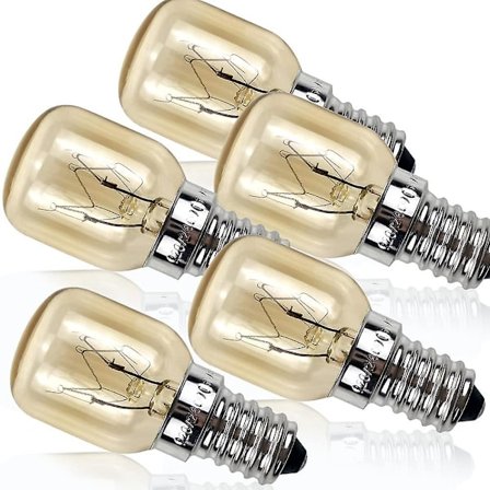 Uunin polttimot 3 kpl Himalaya suolalamppu Pymgy-lamppu E14-kanta (25 W nikkelikant)