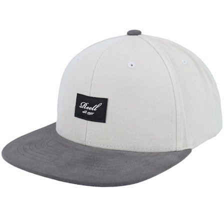 Reell - Pitchout Cap Light Grey/Dark Grey Snapback Snapback Grey Cap - @ Hatstore