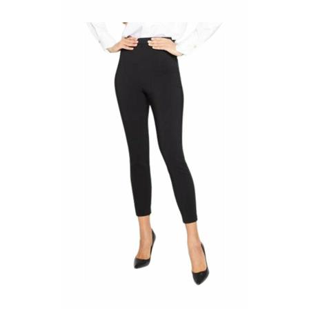 Elisabetta Franchi Bukser with zip on the hem Sort, Dame Bukser