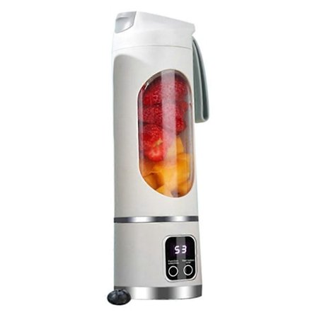 USB Uppladdningsbar Portabel Blender 8 Blad Mini Iskross med Digital Display 3 Lägen Portabel Bl