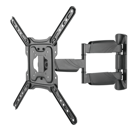 Deltaco Office ARM-0257 brakett - full bevegelse - for LCD-skjerm - finteksturert svart