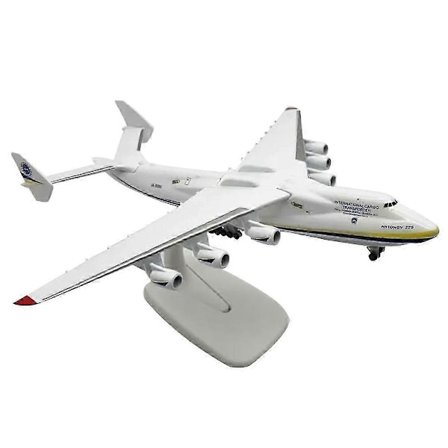 Metalliseos Antonov An-225 Mriya Lentokonemalli 1/400 Mittakaavan Replika Lentokonemallilelu Keräilyyn