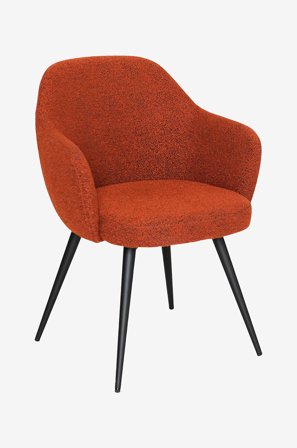 Nordic Furniture Group - Ruokapöytätuoli Derek a 2 kpl - Punainen - Käsinojalliset tuolit - - Homeroom