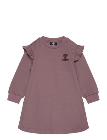 Hmlwulbato Dress Ls Dresses & Skirts Dresses Casual Dresses Long-sleeved Casual Dresses Pink Hummel