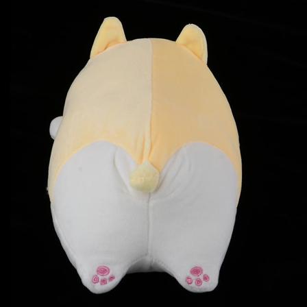 Familjepresent Plysch Bomullsfyllmedel Mjuk Leksaksdocka Hund Yellow