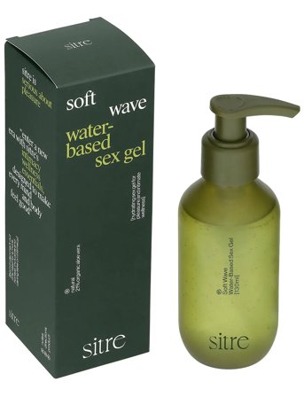 sitre Soft Wave - Water-Based Sex Gel 130 Ml. - Khaki green - 130 ML