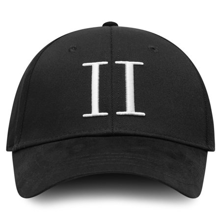 Les Deux | Gorra de béisbol negra Suede II para hombres - Gorras para hombre