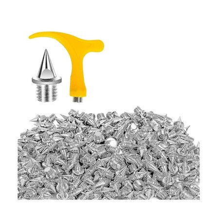 Rustfrie Stål Pigge Til Sko, Udskiftningspigge Til Iskløer Stål Pyramid Pigge Til Vandreture (FMY)