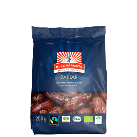 Kung Markatta Dadlar 250 g