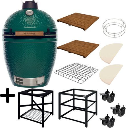 Big green egg Kolgrill Framepaket Plus, Large | Utematlagning > Utekök | Bagaren och Kocken