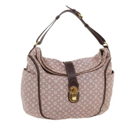 Louis Vuitton Vintage, Pre-owned Canvas Romance Bruin, Dames, Maat:ONE Size,leer