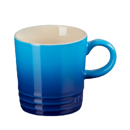 Le Creuset Espressokopp 100 ml Stengods Azure Blue Kök & matlagning Blå