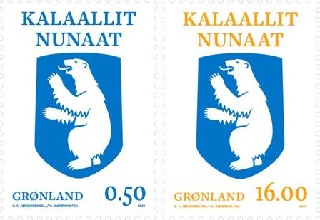 Grønland - Dagligmærker 2023 - Postfrisk sæt 2v