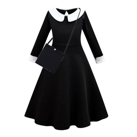 Keskiviikkona Addamsin juhlapuvut aikuisille lapsille 2 piece set 85cm