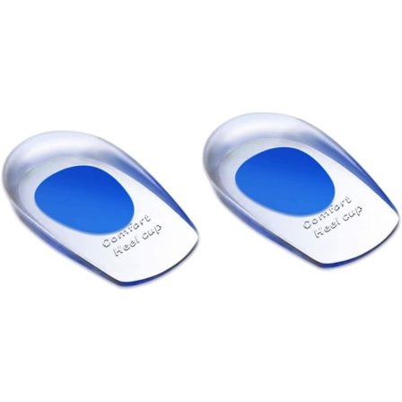 1 par gelhælputer hælputer, gelhælputer innleggssåler hæløkning pute