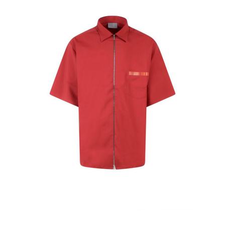 Vtmnts Casual Shirts Rød, Herre Skjorter