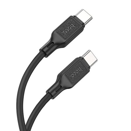 HOCO USB-C Till USB-C 60W 1m Kabel 3A X90 - Svart