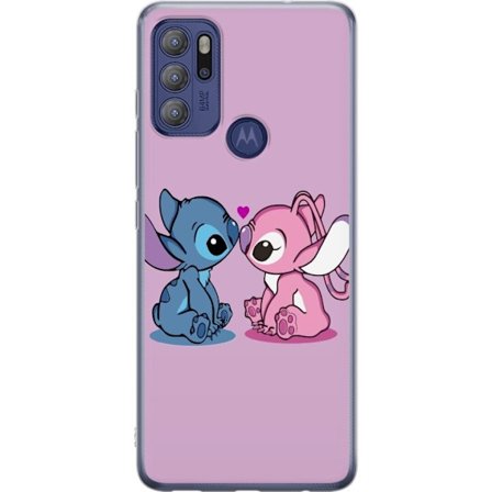 Yhteensopiva Puhelinkuori Motorola Moto G60S Stitch-Rakkaus