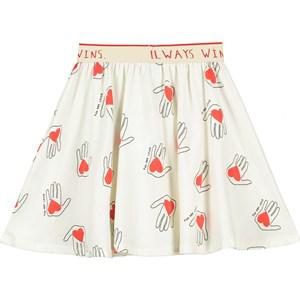 Beau Loves White Hold My Heart Skirt - Skirts - 10-11 years - White