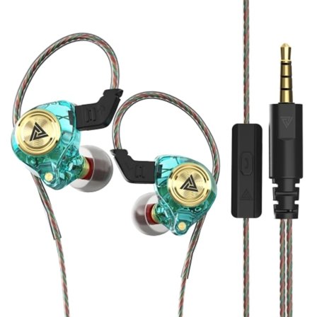 QKZ AK3 FiLe In-ear Subwoofer Trådbunden Hörlurar med Mikrofon