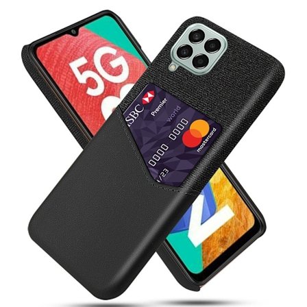 Bofink Samsung Galaxy M33 5G korttikotelo - Musta