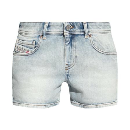 Diesel, Short Shorts Blauw, Dames, Maat:W30